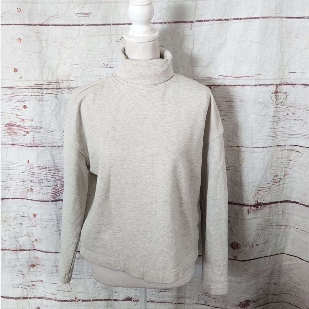 Everlane Organic Cotton The Turtleneck Sweatshirt Size XXS